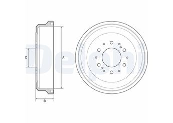 Kampana Arka Sağ veya Sol DELPHI BF539  4243135170 42431-35170