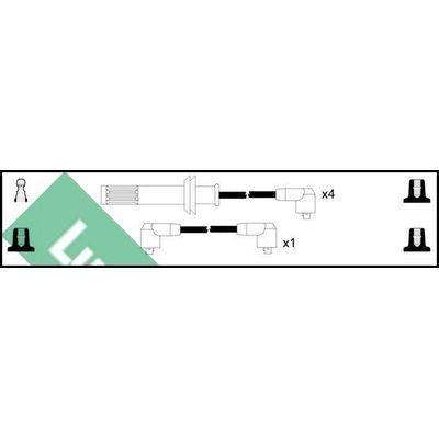 Buji Kablosu  Fiat Egea (160)(1988->)  MAHER 11794