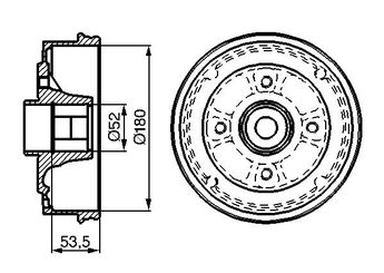 Kampana Arka Sağ veya Sol BOSCH 0 986 477 112  986477112 0 986 477 112 7700419824 77 00 419 824 7700685473 77 00 685 473 7700752363 77 00 752 363 7700783030 77 00 783 030 7701463277 77 01 463 277 7702247395 77 02 247 395