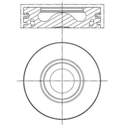 Piston (86.00MM-1.00)   MAHLE 013 PI 00137 003