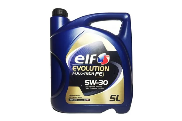 Motor Yağı (5 Lt) Evolution Full-Tech Fe 5W30  ELF 5W30 5 LT FE