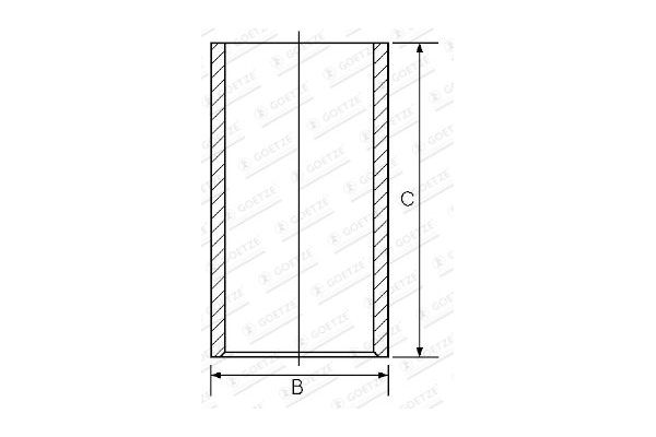 Gömlek (91.10MM-STD)  GOETZE 14-015590-00