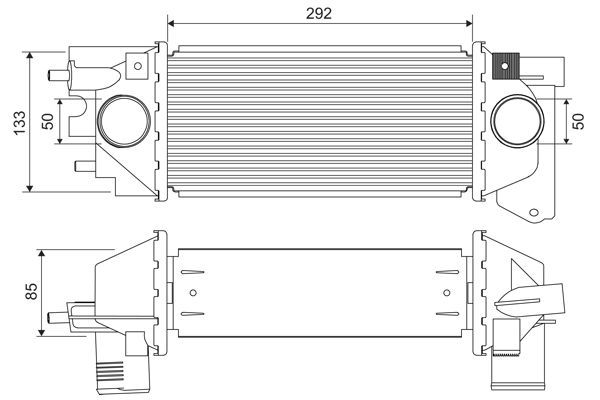 Turbo Radyatörü  VALEO 822921