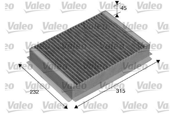 Polen Filtresi  Jaguar S-Type (03.2002->)  VALEO 715505