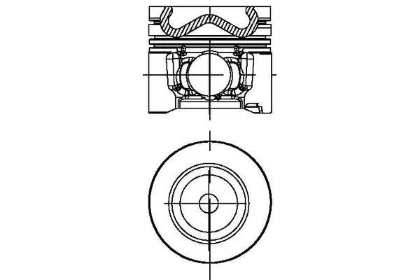 Piston (65.20MM-STD) (0.20MM KISA)  Citroen C4 Aircross (04.2012->)  GOETZE 87-72773-STD-1