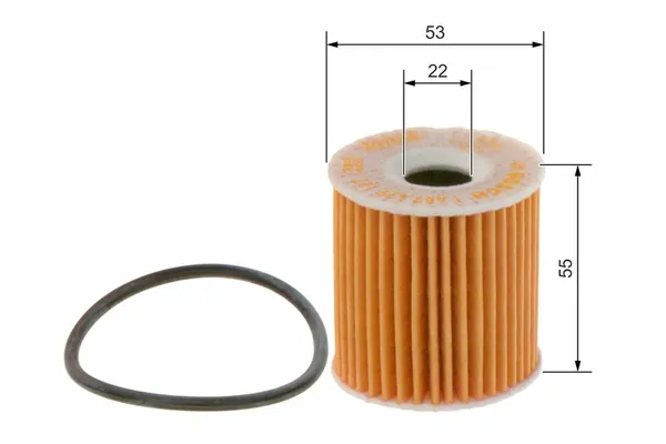 Yağ Filtresi  Smart Fortwo Coupe (02.2003->)  BOSCH 1 457 429 127