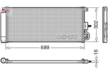 Klima Radyatörü  OPEL ORJINAL 42828834  42828834 1850336 95321794