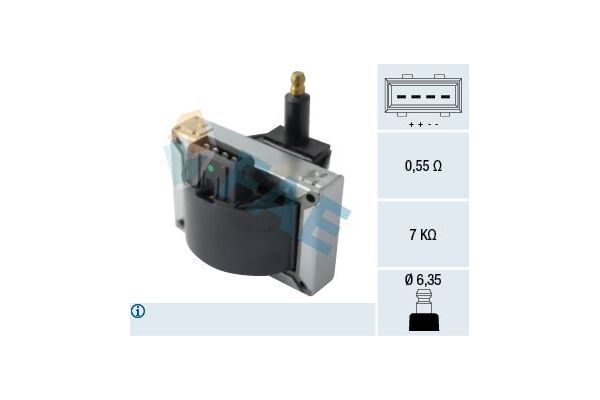 Ateşleme Bobini  Peugeot 605 (08.1989->)  PSA ORJINAL 597045