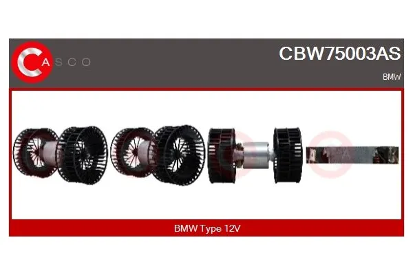 Kalorifer Motoru  BMW 5 Serisi Touring (E34)(1991->)  WENDERPARTS BA64118390935