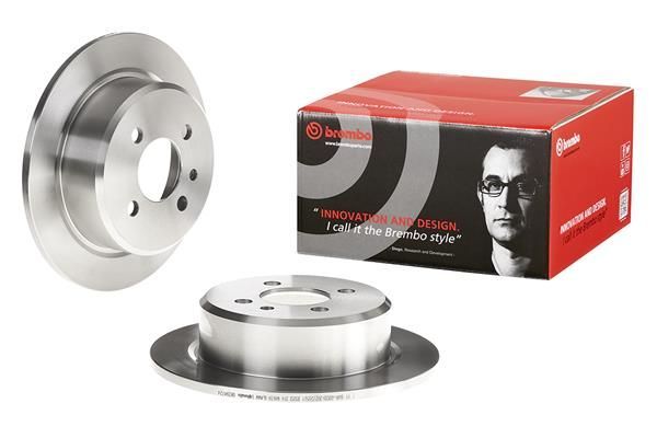 Fren Disk Ayna Arka Sağ ve Sol BMW 3 Serisi Touring/Cabrio (E30)(1985->)  BREMBO 08.3947.24