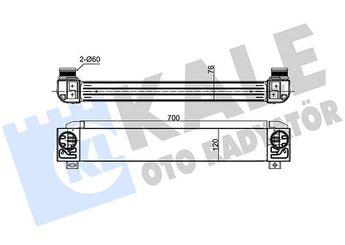 Turbo Radyatörü  ORİS IPE507076  1440R9 1440.R9