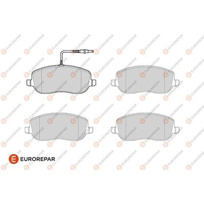 Fren Disk Balata Ön Citroen Jumpy (11.2003->)  EUROREPAR 1686270180