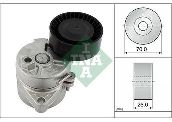 Vantilatör Kayış Gergi Rulmanı  INA 534 0104 10  11281433571 11287512758 7512758