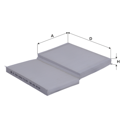 Polen Filtresi  FIL FILTRE HC 7030