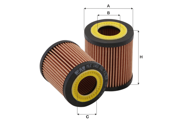 Yağ Filtresi  Saab 9-3 Sport Wagon (2005->)  FIL FILTRE MLE 1451
