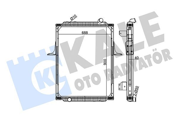 Su Radyatörü  KALE 350170