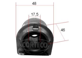 Viraj Demir Lastiği Ön FORD ORJINAL 3N615484AA  3N615484AA 1348231