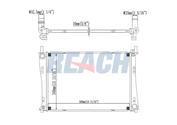 Su Radyatörü  ORİS 840-4811  4S6H8005DA 1141490 1214785 1222562 1325831 2S6H8005CA 2S6H8005CB 2S6H8005CC C20115200 C40115200