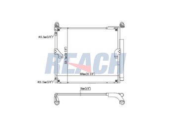 Klima Radyatörü  BOSCH 1 986 AD2 284  8846060420 88460-60420