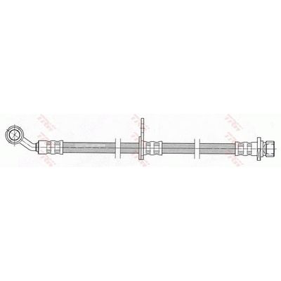 Fren Hortumu Ön Sağ veya Sol Honda Civic Coupe (EM2)(01.2001->)  OSSCA 00644