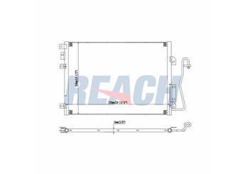 Klima Radyatörü  VEKA 43-3515  7700428082 7700428083 7711368012 8200024038 8200086193 8200106950 8200211563 8200757789 8200778910 8660002517 8671017585