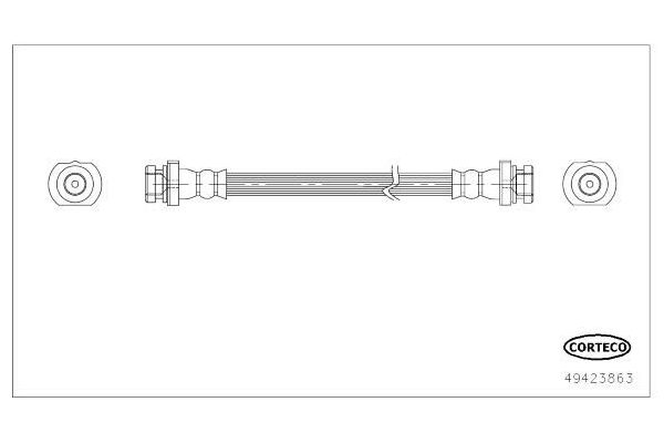 Fren Hortumu Arka Sağ veya Sol CAVO C601 351A