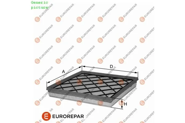 Hava Filtresi  Opel Insignia A (2008->)  EUROREPAR 1680352180