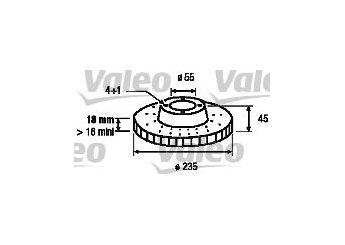 Fren Disk Ayna Ön Sağ ve Sol VALEO 186449  NA013325XC B25Y3325XB B25Y-33-25XB NA013325X NA01-33-25X NA013325XA NA01-33-25XA NA013325XB NA01-33-25XB NA01-33-25XC NA013325XD NA01-33-25XD