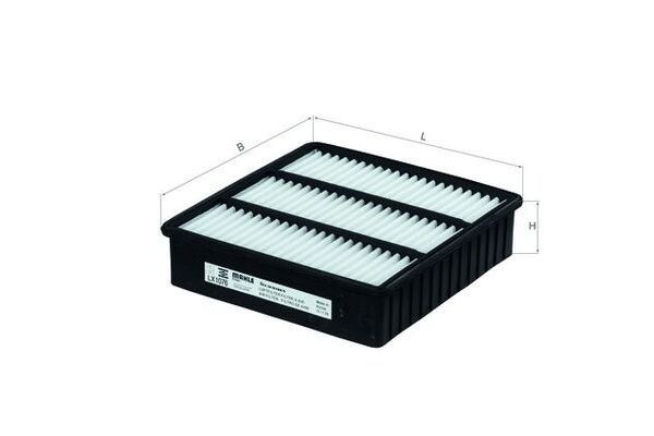 Hava Filtresi  Mitsubishi Outlander (CU0W)(2003->)  MAHLE LX 1076