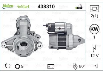 Marş Dinamosu  VALEO 438310  281000Q120 28100-0Q120 281000Q170 28100-0Q170