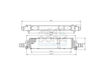 Turbo Radyatörü  ORİS 798-4835  95081734 1302264 01302264 095081734