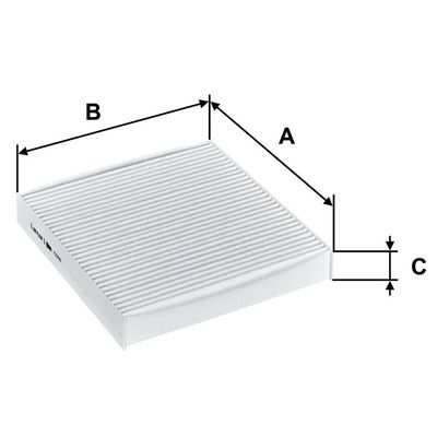Polen Filtresi  Abarth 500 Cabrio (150)(2010->)  VALEO 715755