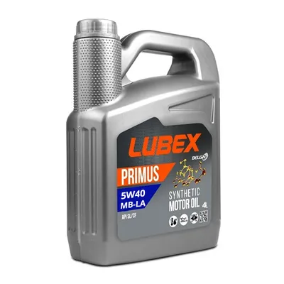 Motor Yağı (4 Lt) Primus Mb-La 5W40  LUBEX 5W40 4 LT MB-LA