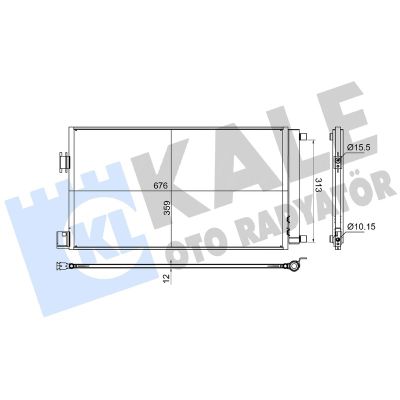 Klima Radyatörü  Renault Express Van (08.2021->)  KALE 382755