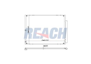Klima Radyatörü  BOSCH 1 986 AD2 287  8846048040 885E15 8846048041 88460-48040 88460-48041 8846000000000000