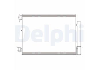 Klima Radyatörü  DELPHI CF20415  4535000054 921001697R