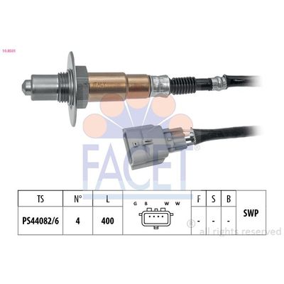 Oksijen (Lambda) Sensörü  FACET 10.8501
