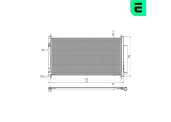 Klima Radyatörü  ERA 667374  80110TV1E01 80110TV0E01