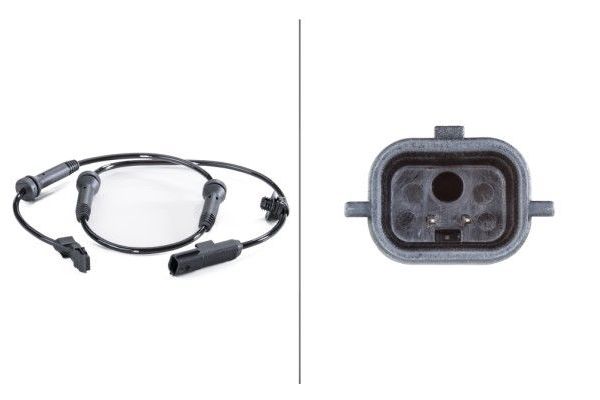 Abs Sensörü Ön Sağ Renault Megane II HB (10.2002->)  HELLA 6PU 012 806-241