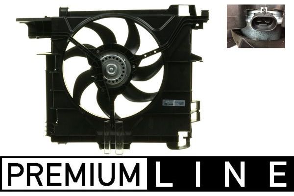 Radyatör Fan ve Motoru  Smart Fortwo Cabrio (01.2007->)  MAHLE CFF 211 000P