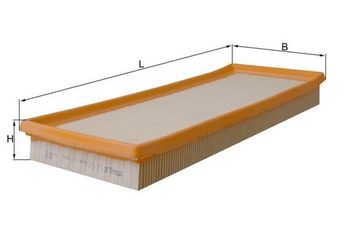 Hava Filtresi  MAHLE LX 522  1665410 93BB9601AB EFA15