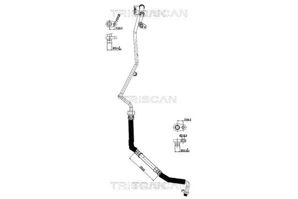 Klima Hortumu  RENAULT ORJINAL 8200895919