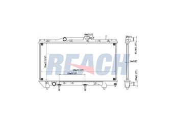 Su Radyatörü  VEKA 16-3283B  1640002170 1640002160 16400-02160 1640011580 16400-11580 1640015570 16400-15570 1640015590 16400-15590 1640016480 16400-16480 1640016481 16400-16481 1640002171 1640011581 1640015591
