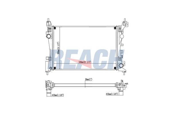 Su Radyatörü  BEHR CR 1182 000P