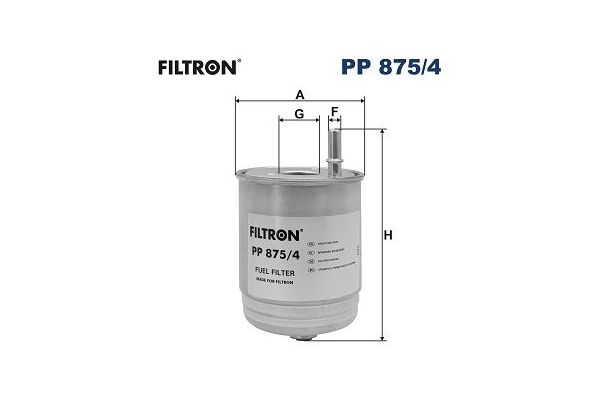 Yakıt Filtresi  Hyundai i30 Cw (PD)(01.2017->)  FILTRON PP 875/4