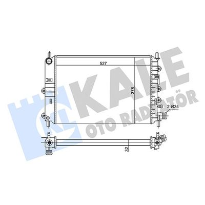 Su Radyatörü  KALE 103500