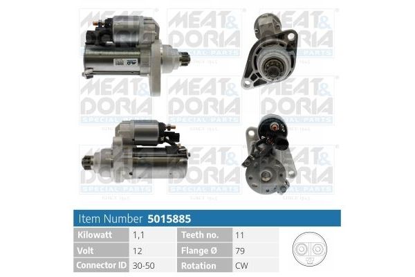 Marş Dinamosu  Volkswagen Scirocco (137)(08.2008->2014)  VALEO 595613