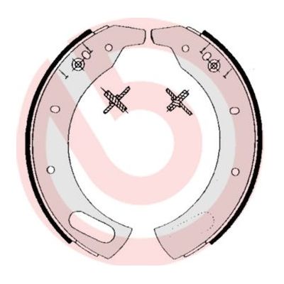 El Fren Balatası  BREMBO S 44 503