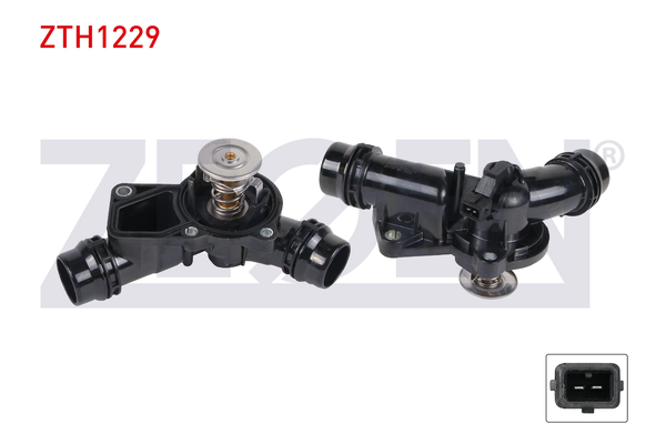 Termostat Gövdesi  BMW 3 Serisi Cabrio (E46)(2000->)  ZEGEN ZTH1229