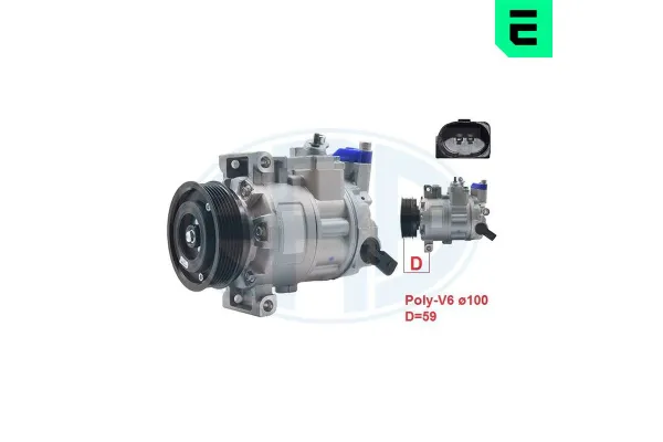 Klima Kompresörü  Audi A6 Avant (4F5)(03.2005->)  ERA 670024